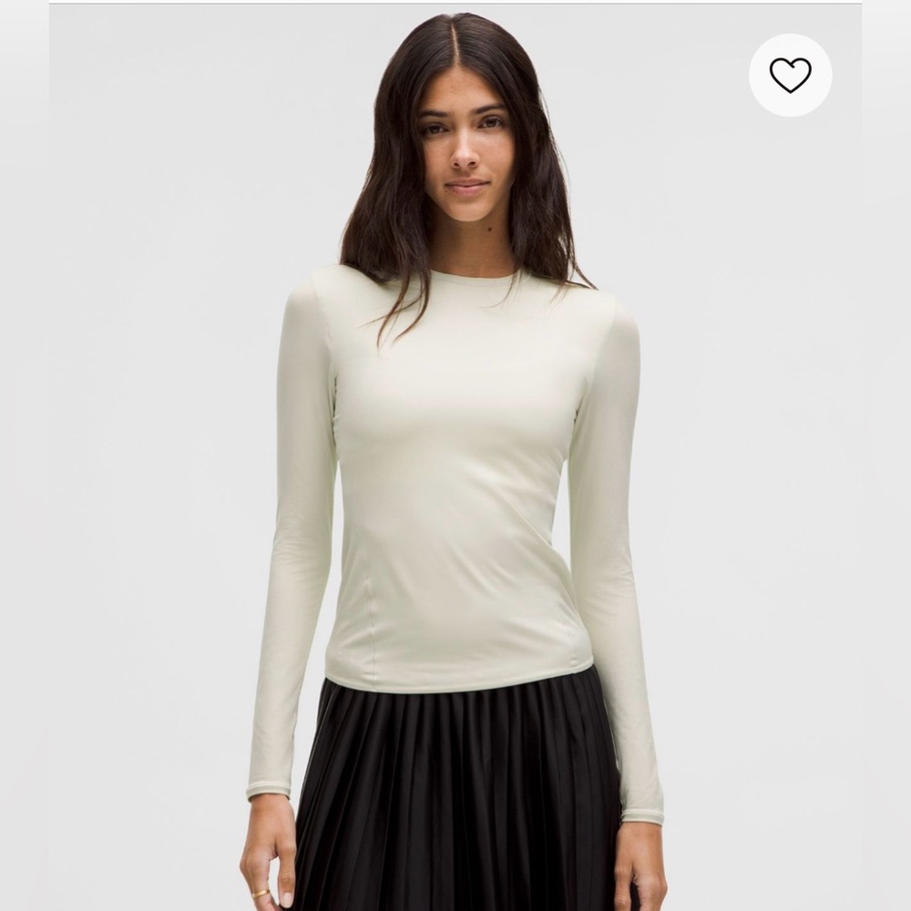 NWT!! Lululemon Wundermost Ultra-Soft Nulu Crewneck Long-Sleeve Shirt size L